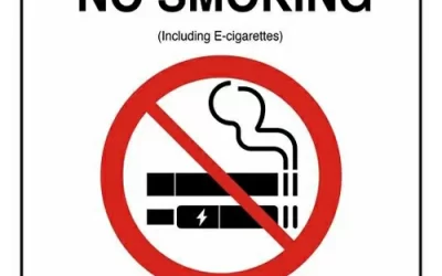 Why is Smoking Prohibited in Airport Control Areas Such as Apron Areas and Bridges?