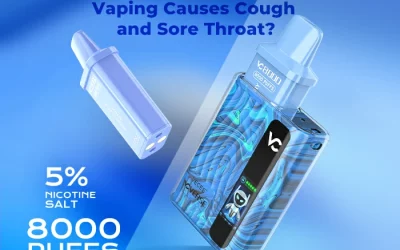 Vaping Causes Cough and Sore Throat? Here are Some Tips to Solve it.